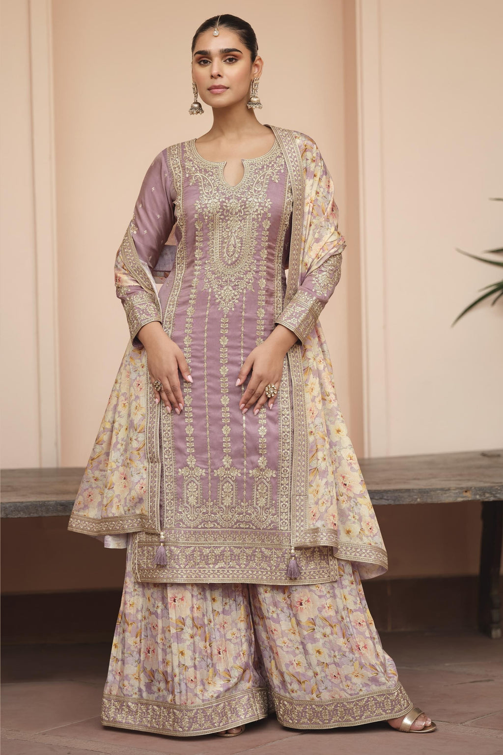 pastel colors pakistani dress Pastel Grey Net Suit | Farasha Pakistani Chiffon Dresses