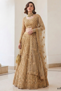 Chicku Net Sangeet Lehenga Choli with Thread and Sequin Work