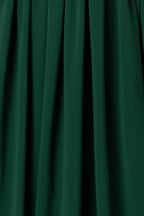 Bottle Green Georgette Ghagra Choli for Women with Zari Work