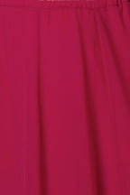 Pink Georgette Ghagra Choli for Women with Zari Work