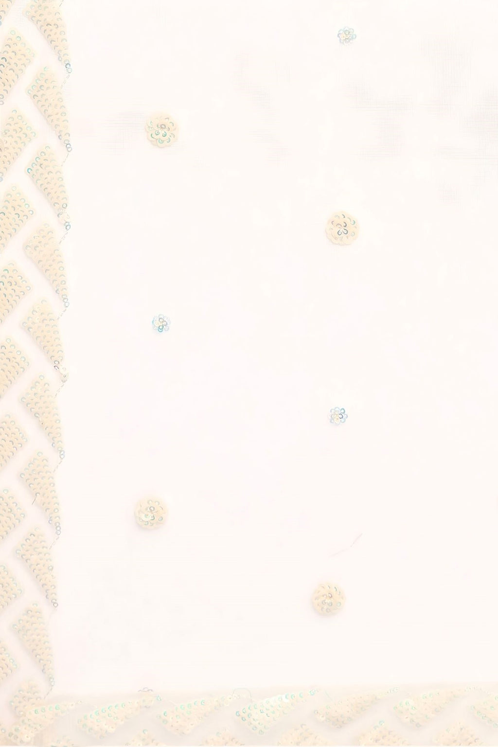 Yellow Net Reception Lehenga Choli with Thread and Sequins Embroidery