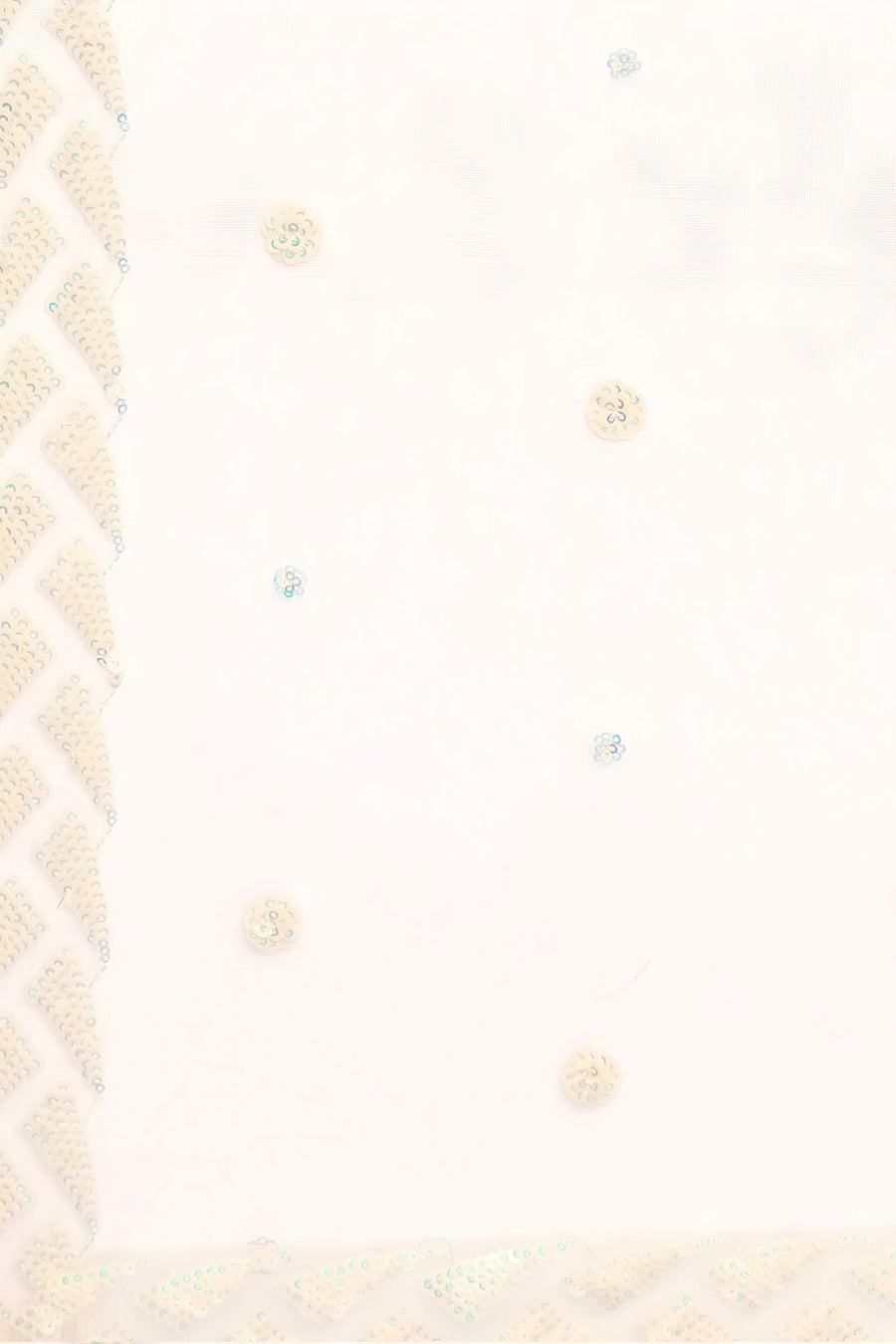 Yellow Net Reception Lehenga Choli with Thread and Sequins Embroidery