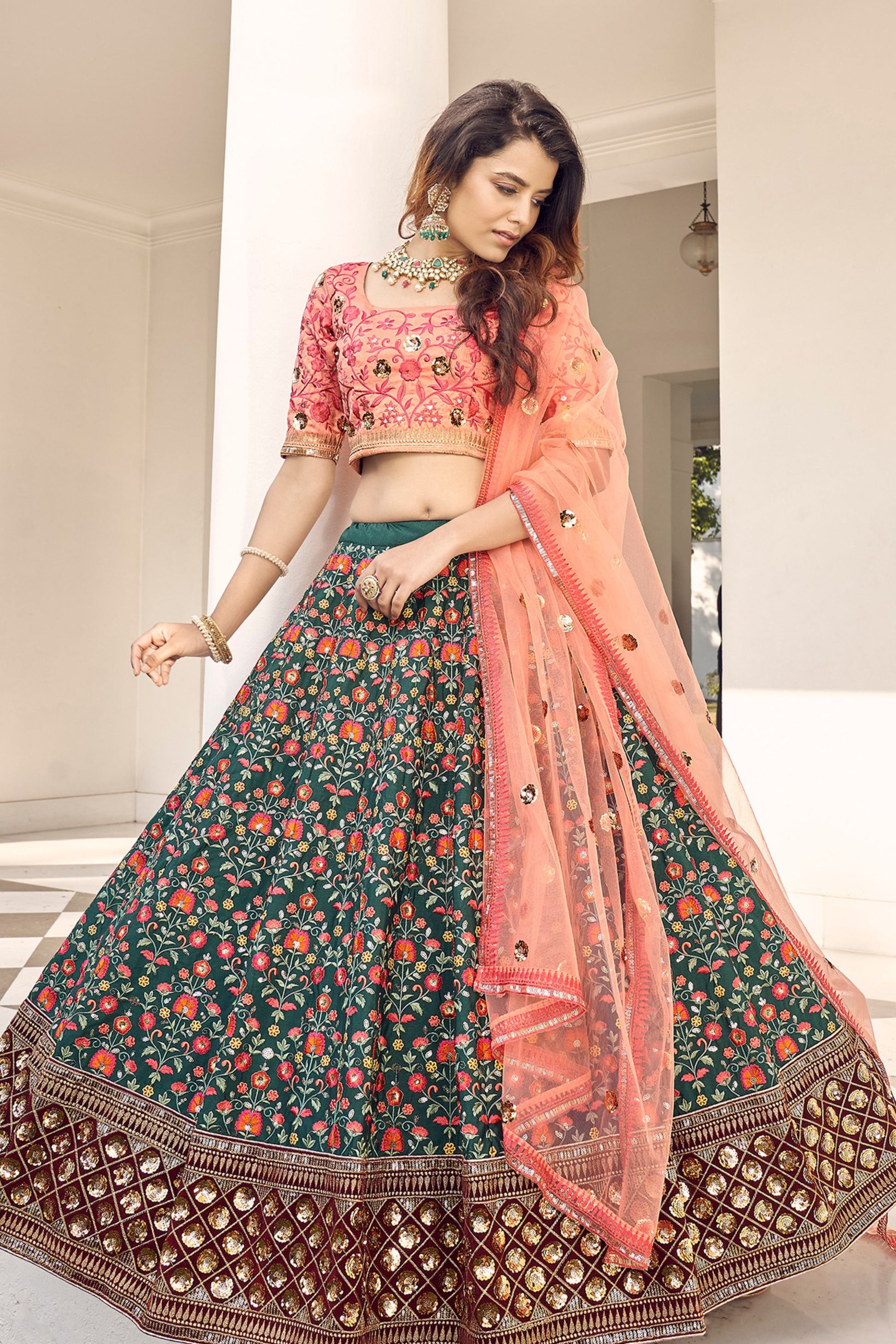 Pakistani Lehenga Online - Shop Pakistani Lehenga Choli Designs