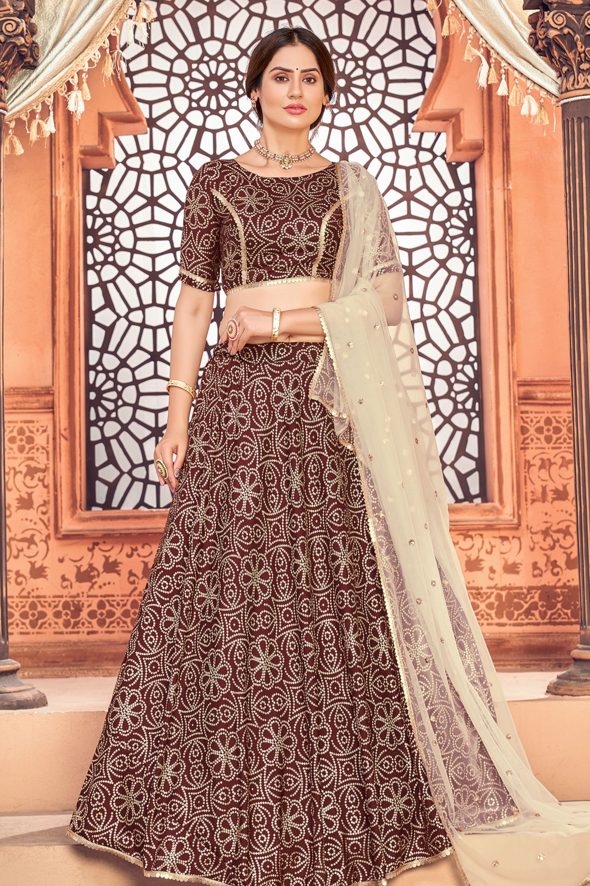 Pareesa Embroidered Pakistani Lehenga | Indian bridal wear, Bridal wear,  Lilac lehenga