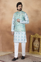 Rama Art Silk Kurta Pajama Indian Traditional Clothes for Men