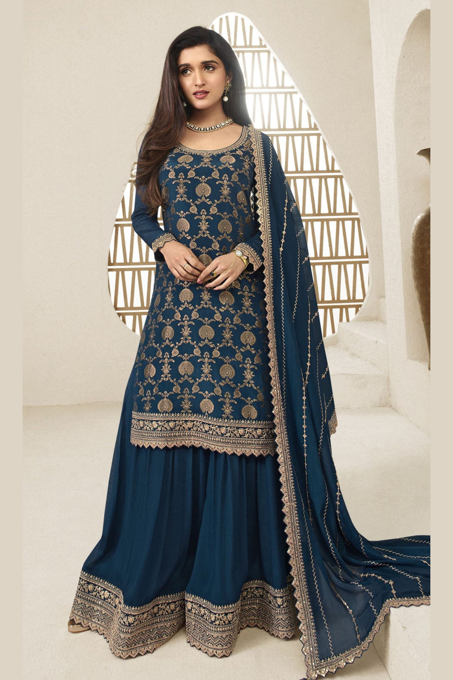 plazzo dress design New Plazo Dress Design Party Wear Latest Plazo Dress 30 Unbelievable Palazzo Suit Designs