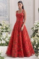 Lehenga for Marriage Reception in Red with Blouse