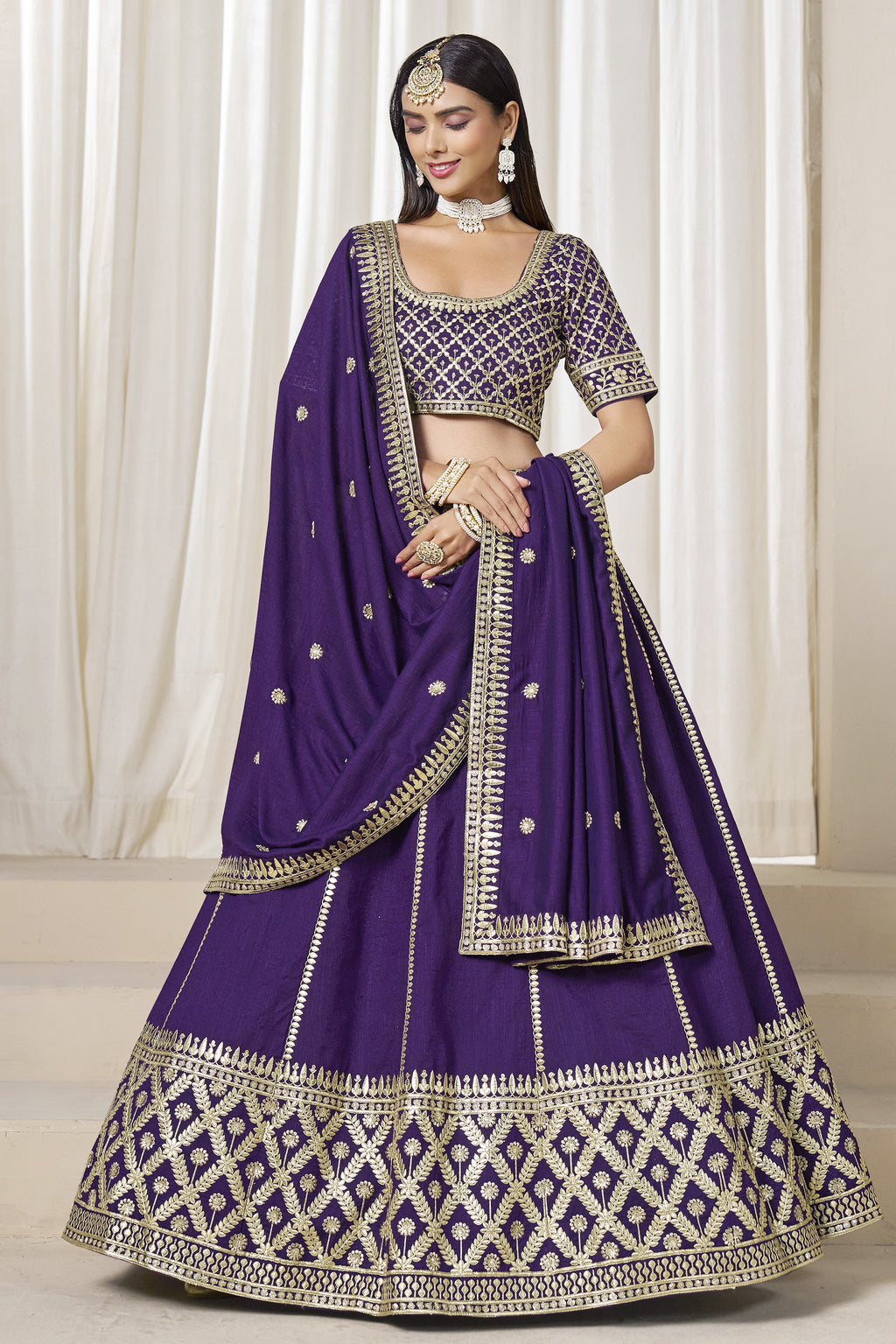Affair Purple Lehenga Choli for Lehenga Choli for Sangeet