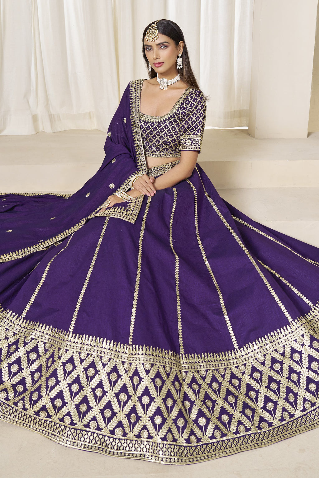 Affair Purple Lehenga Choli for Lehenga Choli for Sangeet