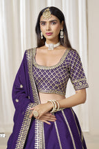 Affair Purple Lehenga Choli for Lehenga Choli for Sangeet