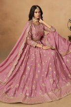Baby Pink Lehenga Choli for Organza Lehenga