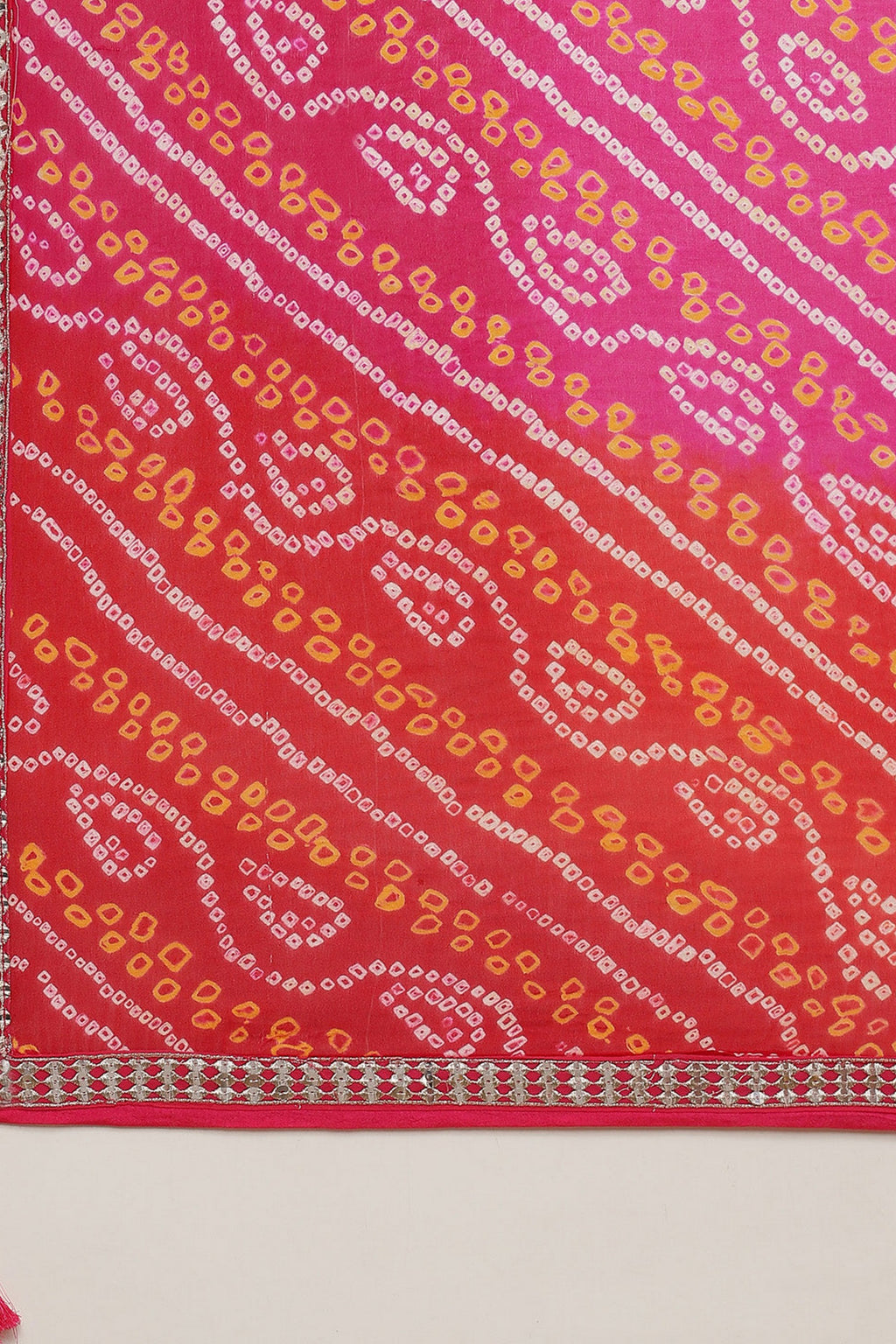 Green Pink Georgette Lehenga Choli For Indian & Pakistani Wedding Festival - Zari Work, Print Work, Sequence Embroidery Work