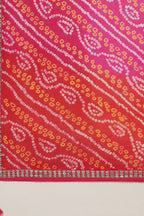 Green Pink Georgette Lehenga Choli For Indian & Pakistani Wedding Festival - Zari Work, Print Work, Sequence Embroidery Work