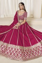 Raspberry Lehenga Choli for Lehenga Choli for Sangeet