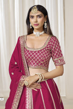 Raspberry Lehenga Choli for Lehenga Choli for Sangeet