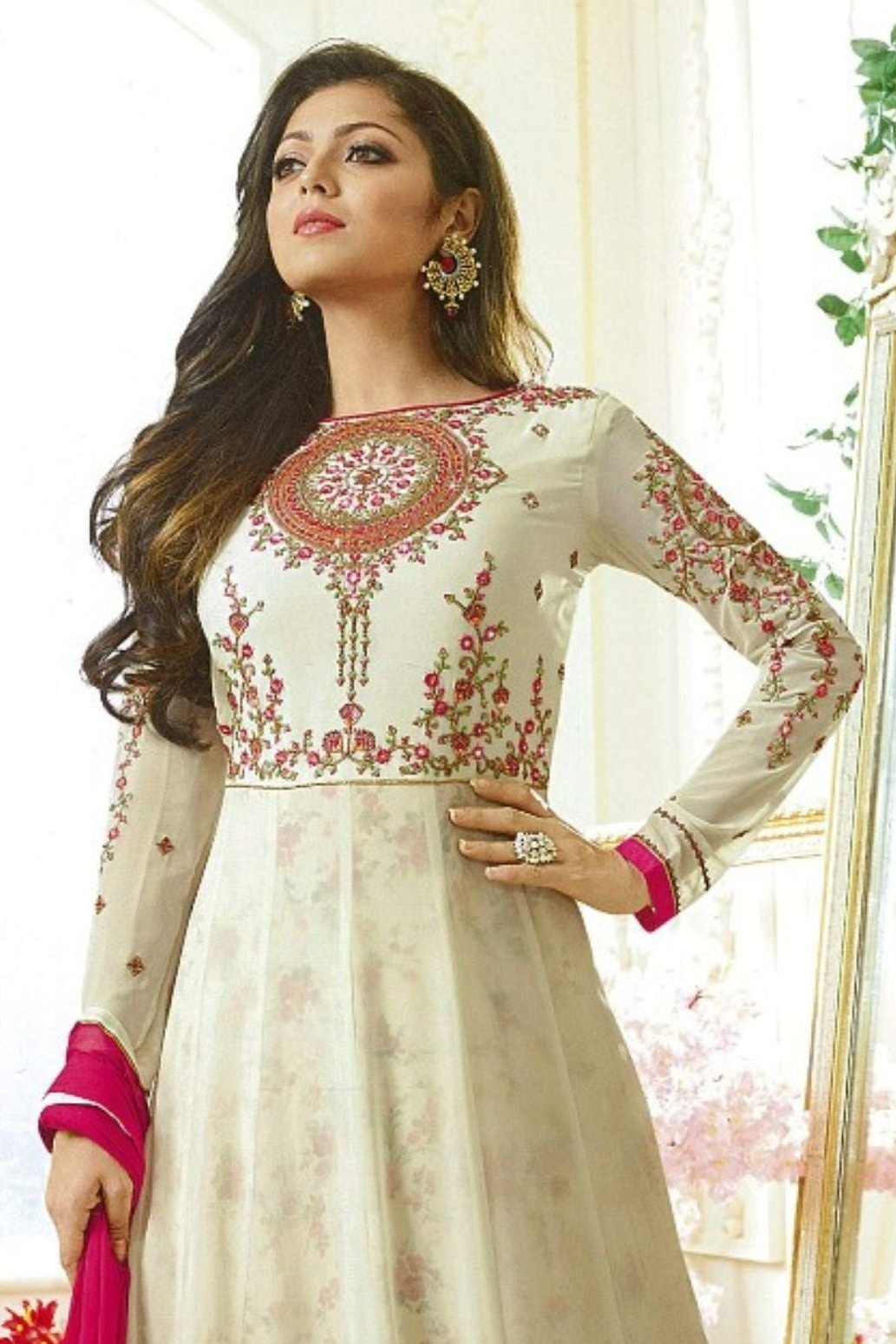 Sky Blue Sharara Suit indian outfit for wedding reception