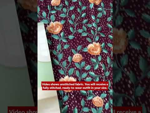 Wine Georgette Plazo Suit For Indian Festivals & Weddings - Sequence Embroidery Work, Thread Embroidery Work