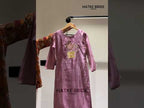 Pink Embroidered Pakistani Dress in Shimmer Silk with Sequin Work