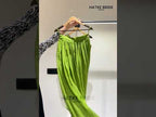 Green Sleeveless Mirror Work Lehenga Choli for Mehndi Ceremony