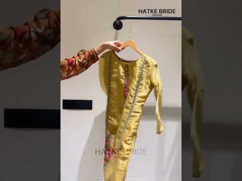 Mustard Fancy Zari Fabric Kameez With Pant For Indian & Pakistani Wedding Festival - Embroidery Work