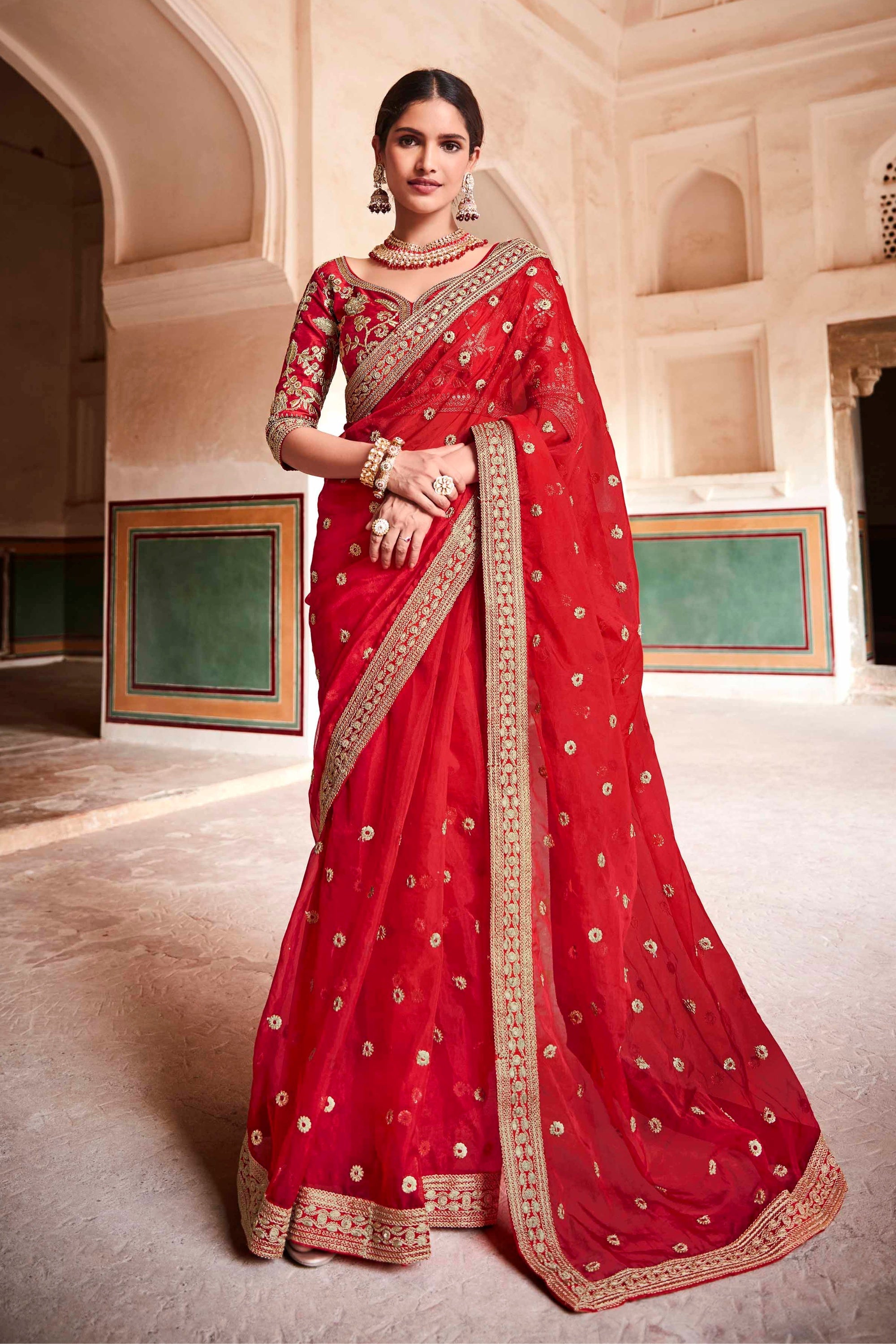 South Indian Wedding Silk Saree